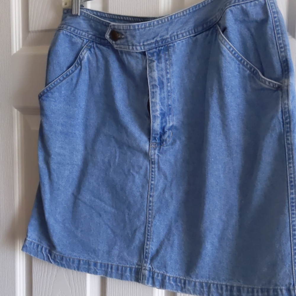 Jean skirt